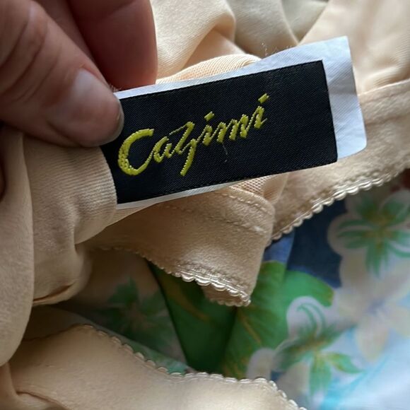 Cazimi tankini floral swimsuit tank top Sz-18W - Picture 5 of 11